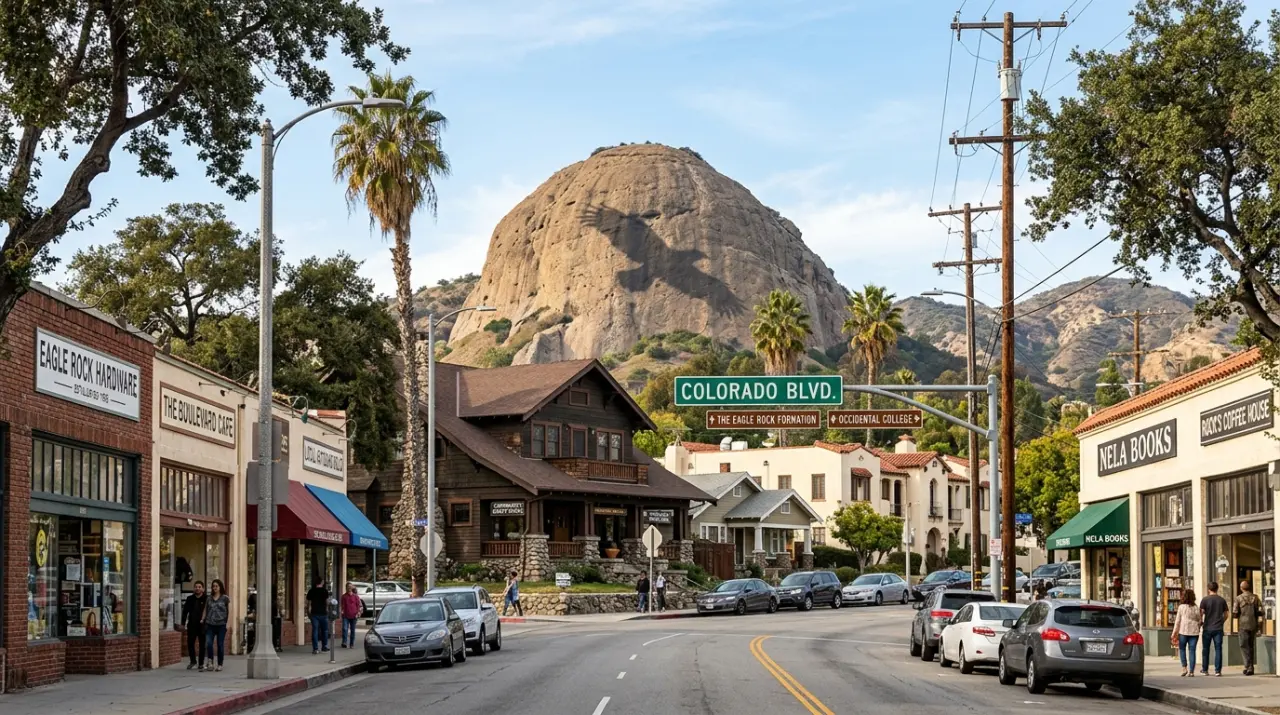 Eagle Rock neighborhood - Airbnb cleaning service area