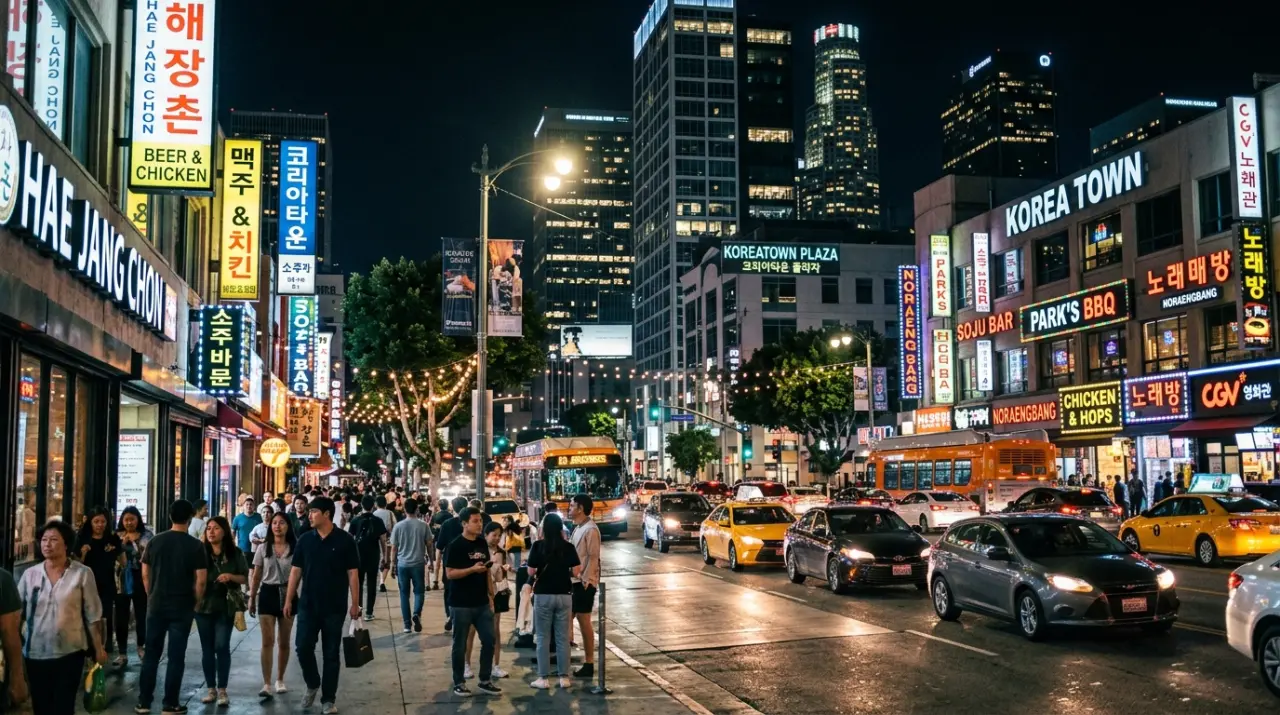 Koreatown neighborhood - Airbnb cleaning service area