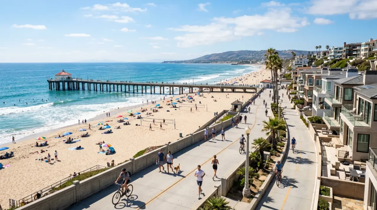 Manhattan Beach neighborhood - Airbnb cleaning service area