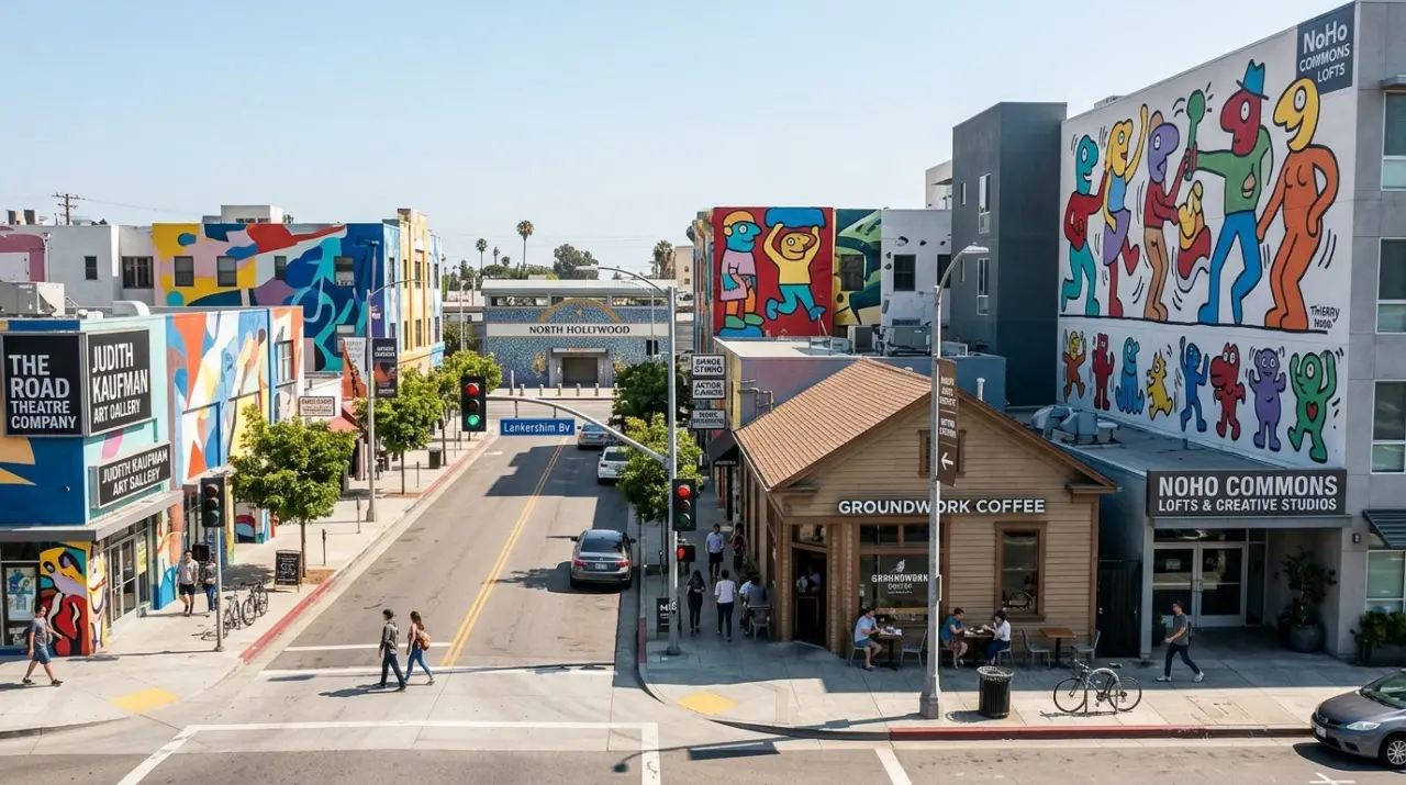 North Hollywood neighborhood - Airbnb cleaning service area